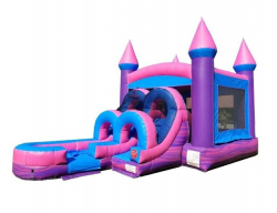Pink Daydream Bounce and Water Slide