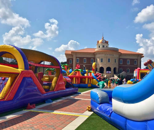 Local Brookhaven, GA event with Jumptastic Inflatable Bounce Houses, Water Slide, and more