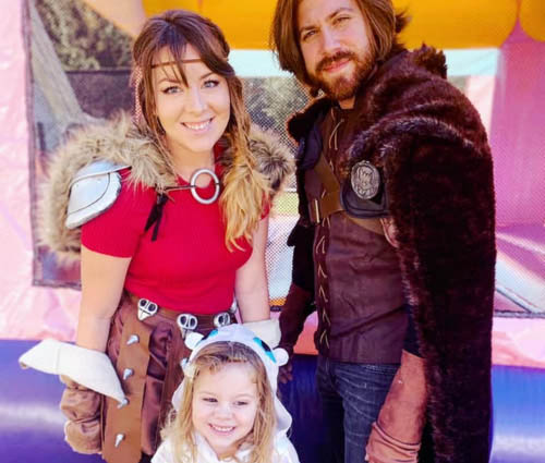 Local East Cobb, GA family enjoying Jumptastic Inflatable Party Rentals