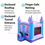 Girls Party Theme Inflatable Rentals - Jumptastic Princess20Bounce20House202_1701108520-1