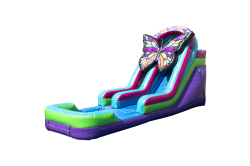 15' 3-D Butterfly Water Slide