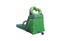 20' Hulk Smash Dual Lane Water Slide