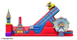 Midway Carnival Obstacle Course - Jumptastic