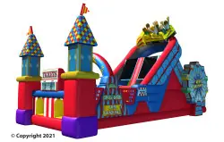 Midway Carnival Obstacle Course - Jumptastic