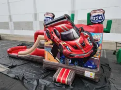Racing USA 3-D XL Bounce and Dual Slide Combo - Jumptastic