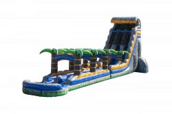 24' Tropical Wave Dual Lane Slip N Slide