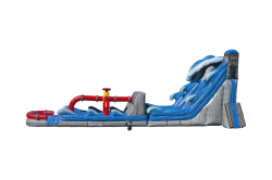 22' Hoover Dam Dual Lane Water Slide