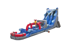 22' Hoover Dam Dual Lane Water Slide