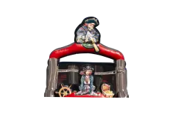 22' The Black Pearl Dual Lane Water Slide - Jumptastic