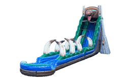 22' Jurassic Rush Water Slide with Slip N Slide
