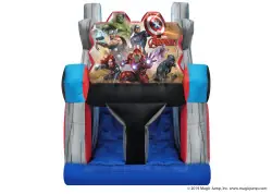 Marvel Avengers Dual Lane Obstacle Course - Jumptastic
