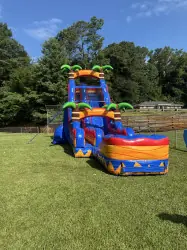 22' Tropical Inferno Water Slide - Jumptastic