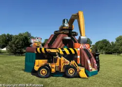 Construction Zone XL Bounce & Slide Combo - Jumptastic