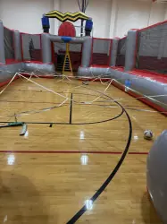 High Voltage Human Foosball - Jumptastic