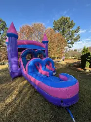 Pink Princess Bounce and Slide Combo - Jumptastic
