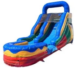 12' Retro Fun Slide - Jumptastic