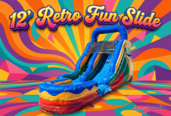 12' Retro Fun Slide