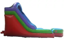 15' Retro Rainbow Slide - Jumptastic