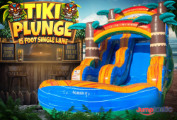 15' Tiki Plunge Slide