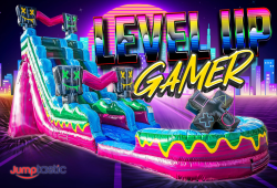 19' Level Up Gamer Water Slide