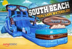 18' South Beach Dual Lane Slide