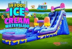 19' Ice Cream Pop Water Slide