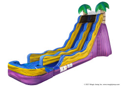 20' Tropical Blast Slide - Jumptastic