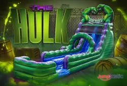 20' Hulk Smash Dual Lane Slide