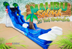 20' Malibu Splash Slide