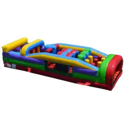 30' Retro Obstacle Course - Jumptastic