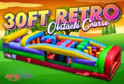 30' Retro Obstacle Course