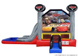 Disney Cars Deluxe Bounce and Slide - Jumptastic