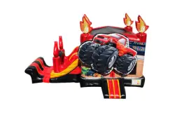 The Digger Monster Truck Bounce and Slide - Jumptastic