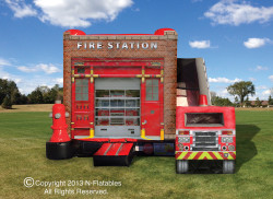 Fire Station Bounce and Slide - Jumptastic