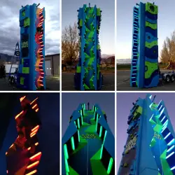 Ninja Tower Klime Wall - Jumptastic