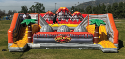 The Floor is Lava Wipeout Game - Jumptastic