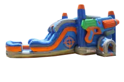 NERF Blaster Bounce and Slide Combo - Jumptastic