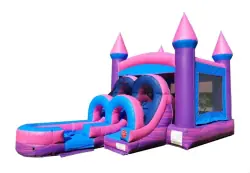 Pink Princess Bounce and Slide Combo - Jumptastic
