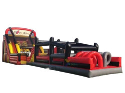 75' Pipe Rush Obstacle Course - Jumptastic