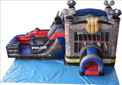 Police Car Bounce and Slide - Jumptastic