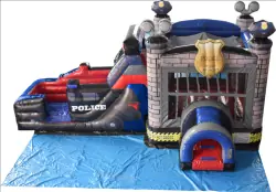 Police Car Bounce and Slide - Jumptastic