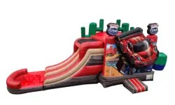 Racing USA 3-D XL Bounce and Dual Slide Combo - Jumptastic
