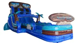 18' South Beach Dual Lane Slide - Jumptastic