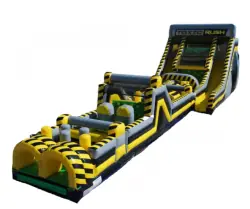 75' Toxic Rush Obstacle Course - Jumptastic