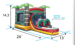 Tropical Fire Combo - Jumptastic