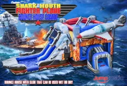 Fighter Jet Dual Lane Bounce and Slide