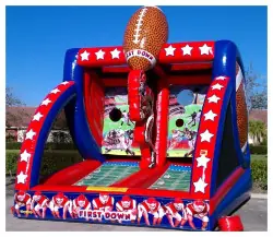 First Down Football Toss - Jumptastic