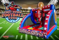 First Down Football Toss