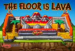 The Floor is Lava Wipeout Game