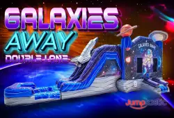 Galaxies Away XL Dual Lane Bounce & Slide Combo